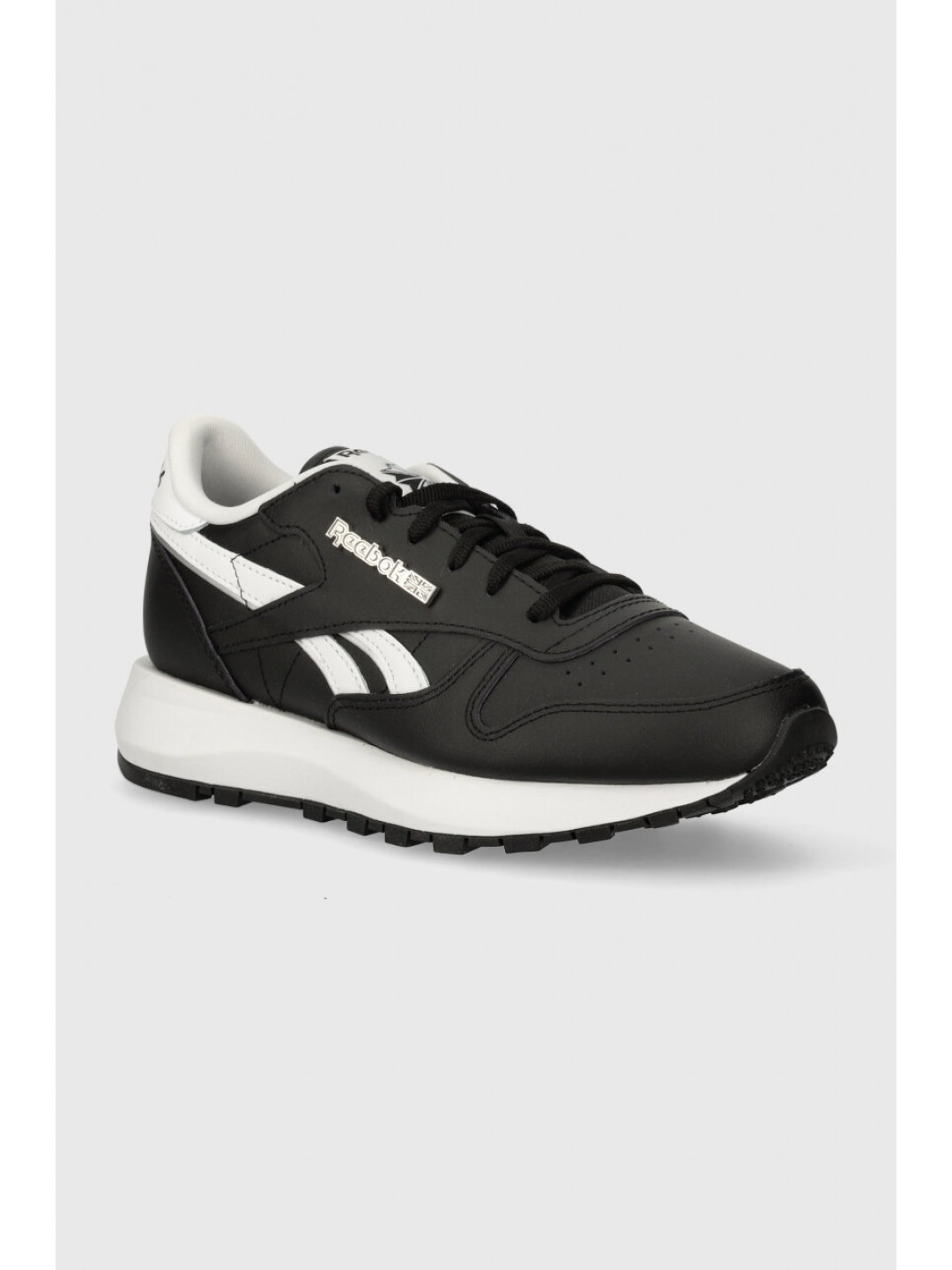 Kožené tenisky Reebok Classic Classic Leather černá barva 100074549